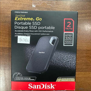 샌디스크 고 휴대용 SSD,2TB