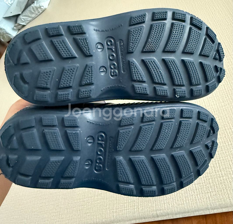 크록스 키즈 핸들 레인부츠 장화--2