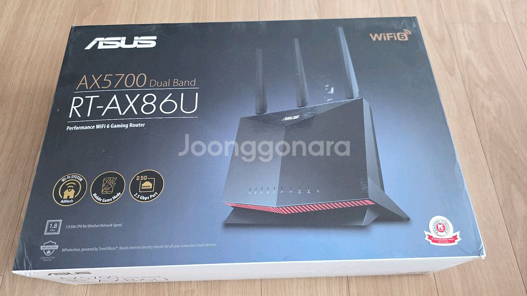 rt-ax86u 아수스 공유기 wifi6--0