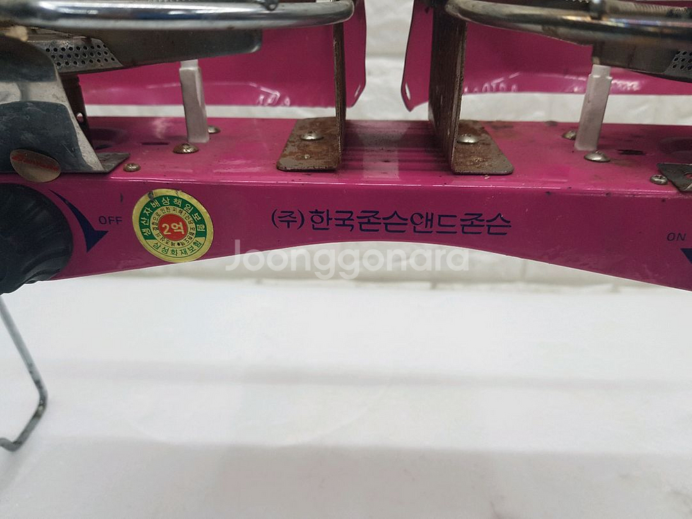 휴대용 부탄가스 2구 가스버너 입니다--1