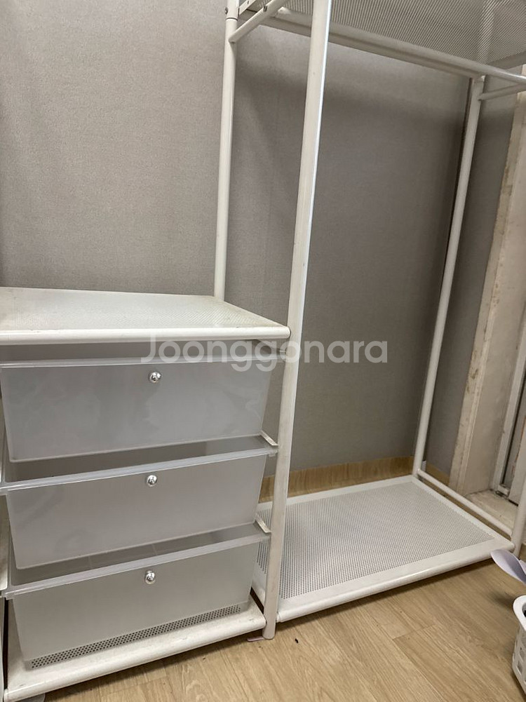 철제 옷장--3