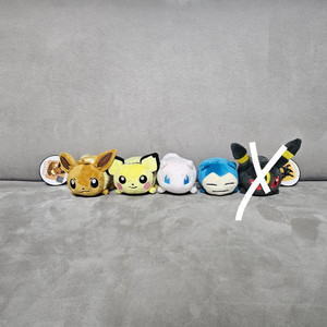 포켓몬 이브이 피츄 뮤 잠만보 쌓기 인형