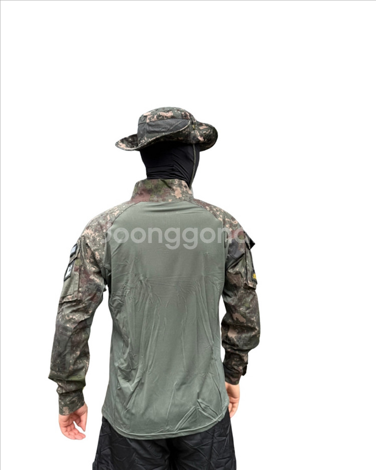 고퀄리티 100% 국내생산 컴뱃셔츠 군용--9