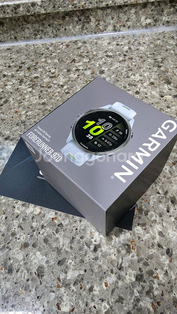 [미개봉] 가민 포러너 970 화이트--0