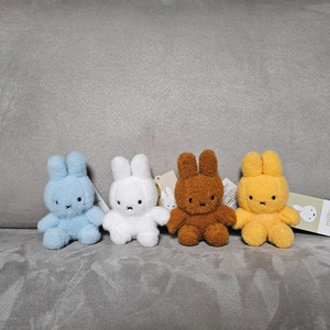 미피 시팅 크리미 12cm 키링 인형 가방고리