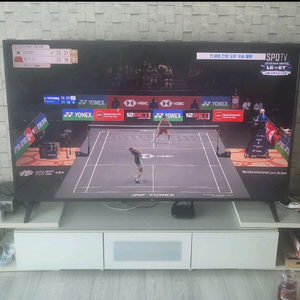 LG 75인치 TV .TV장 포함