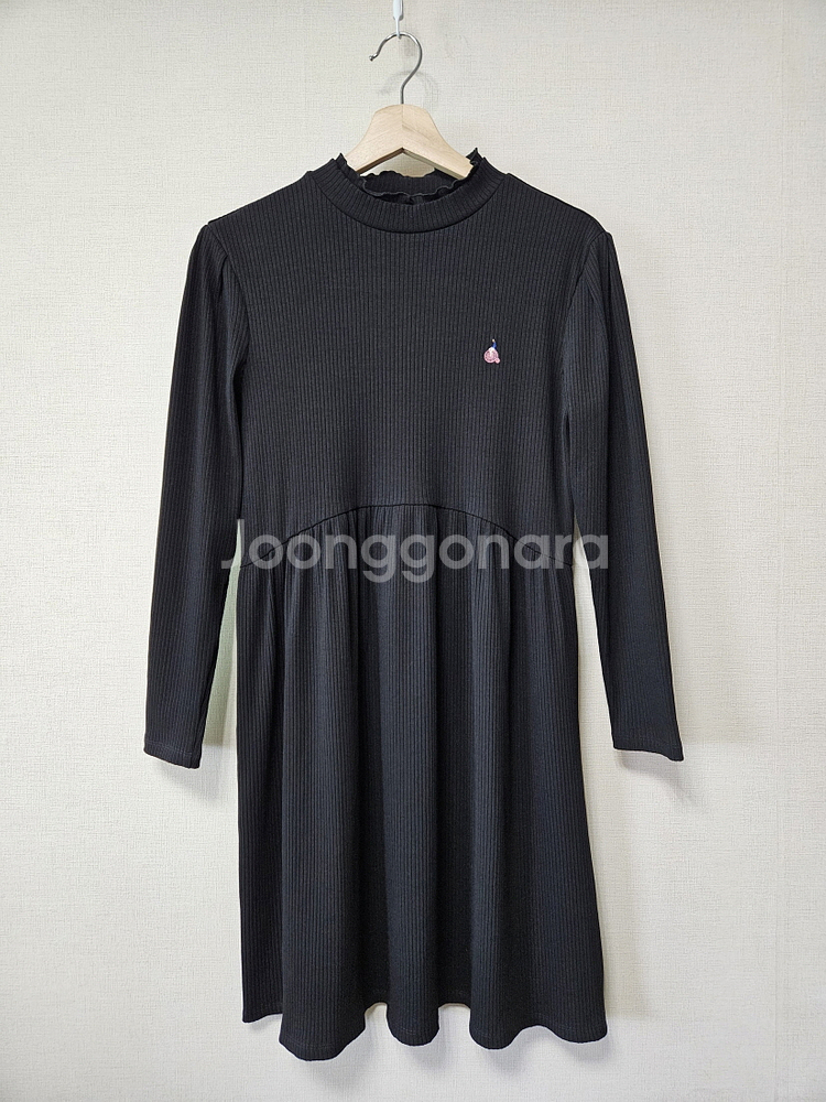 빈폴 키즈 bean pole 골지 블랙 원피스 165사--3
