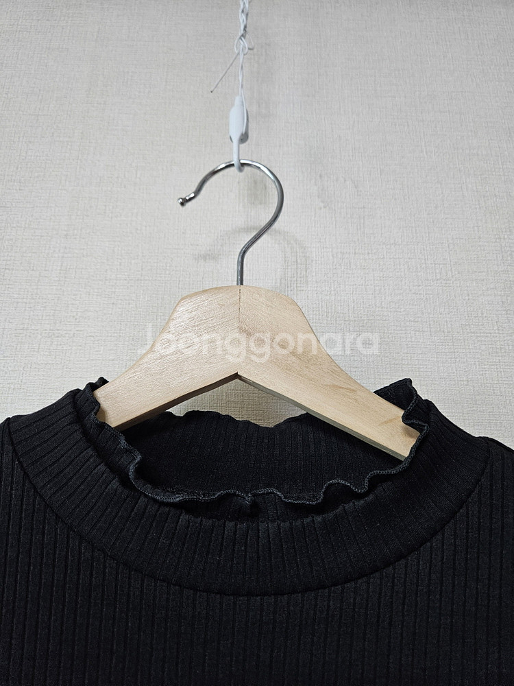 빈폴 키즈 bean pole 골지 블랙 원피스 165사--4