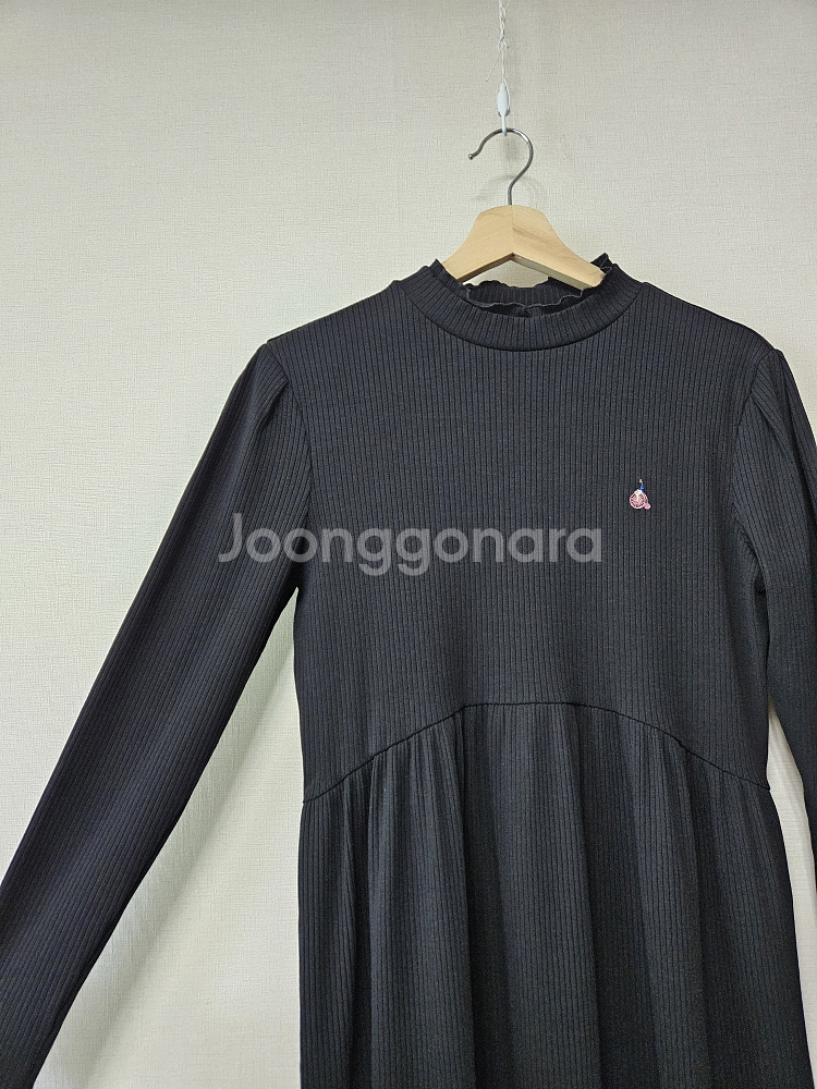 빈폴 키즈 bean pole 골지 블랙 원피스 165사--7