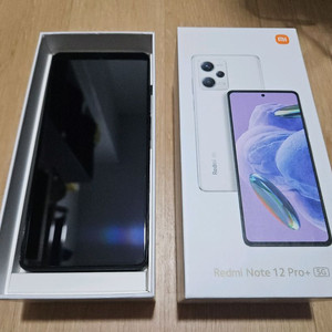 레드미노트12프로플러스 256GB 블랙 A급 풀박스