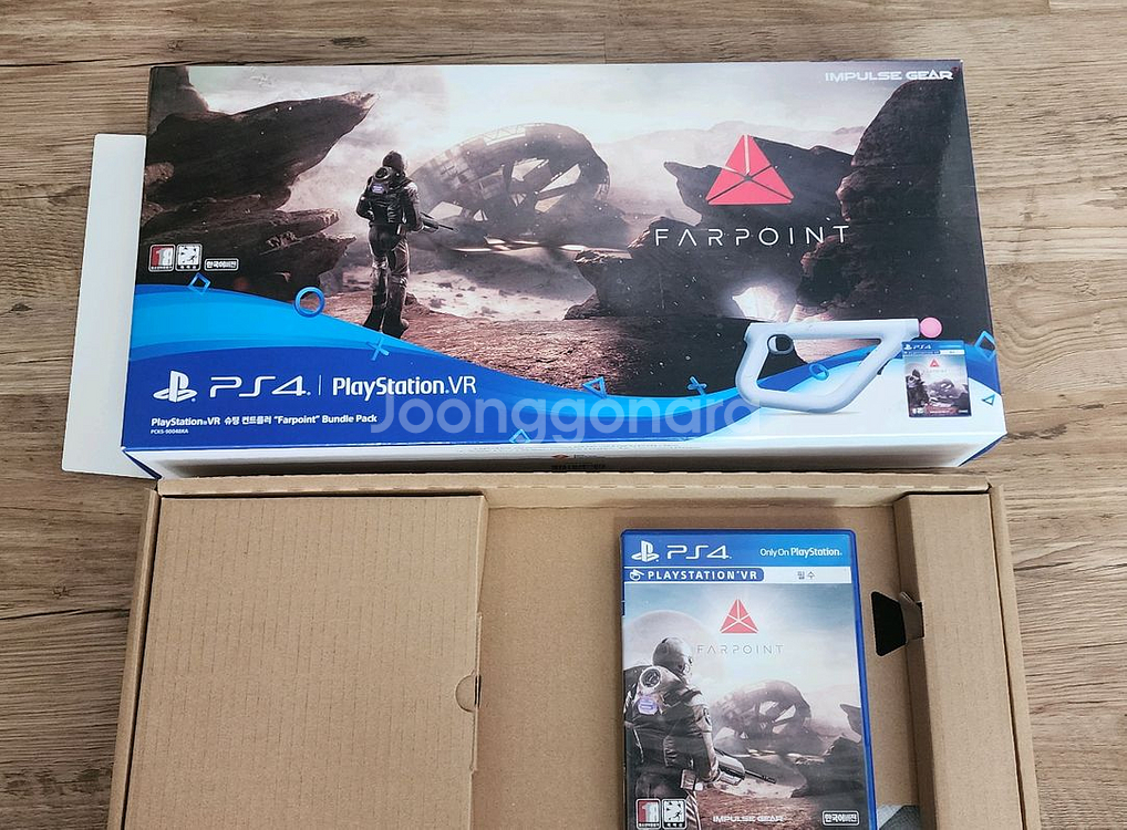 ps4 플스4 vr 소총 파포인트 게임 타이틀--0