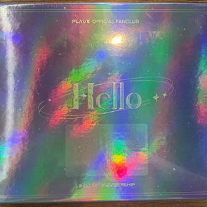 플레이브 플리 멤버쉽키트 1기(미개봉)