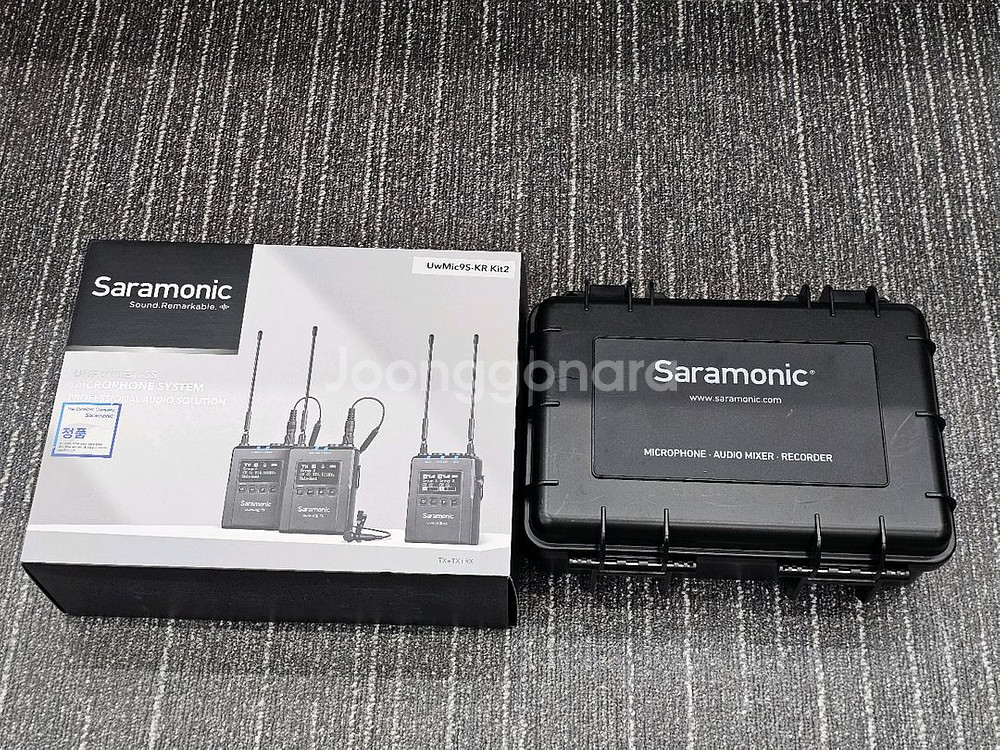 극가성비 무선 마이크 Saramonic UwMic9S--0