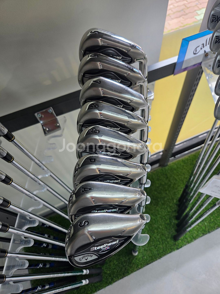 중고골프채 캘러웨이 스틸헤드 XR 남성용 중고 아이언--3