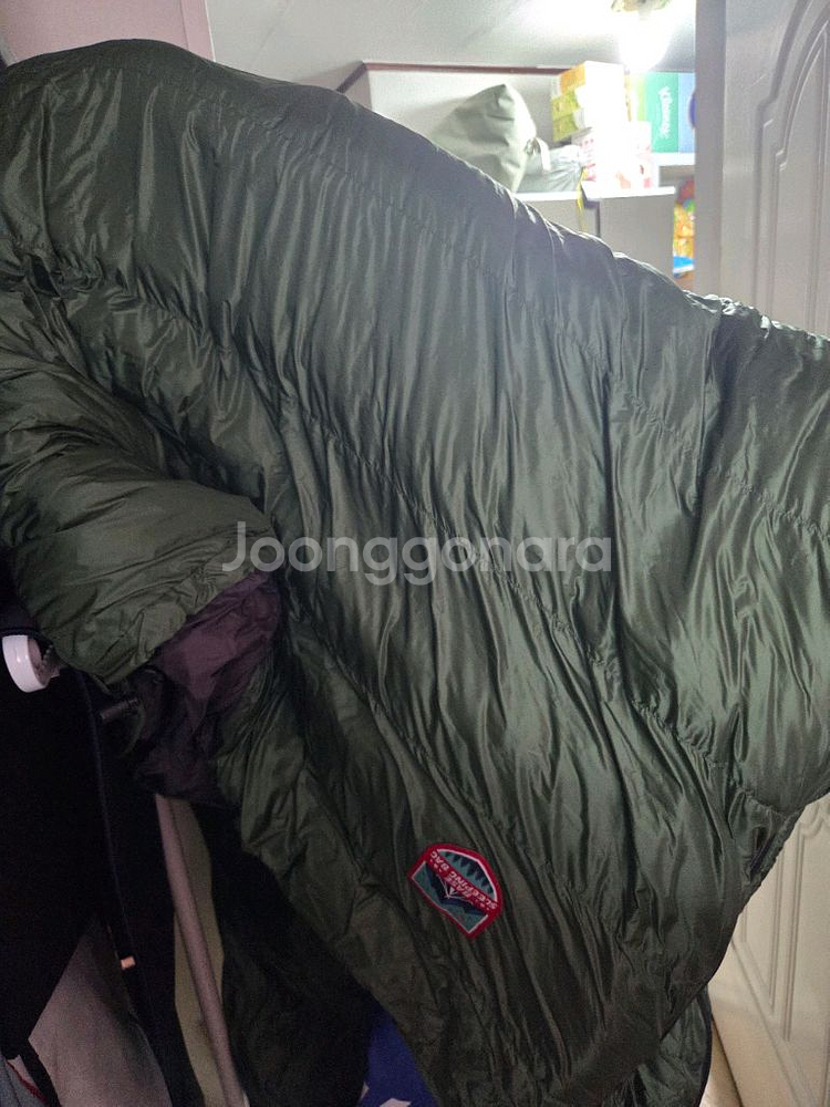 베이스침낭 퀀텀프로 1200 다크그린 판매--2
