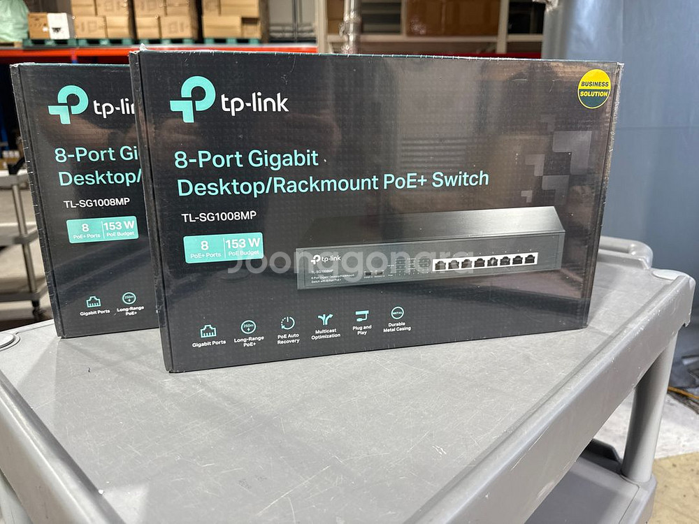 TP-LINK 스위칭 SG1008MP 8포트--0
