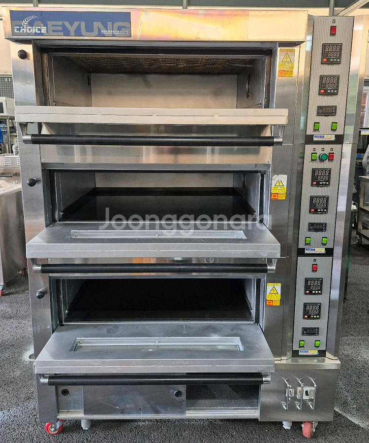 업소용 대영 전기 데크오븐 2매 3단--1