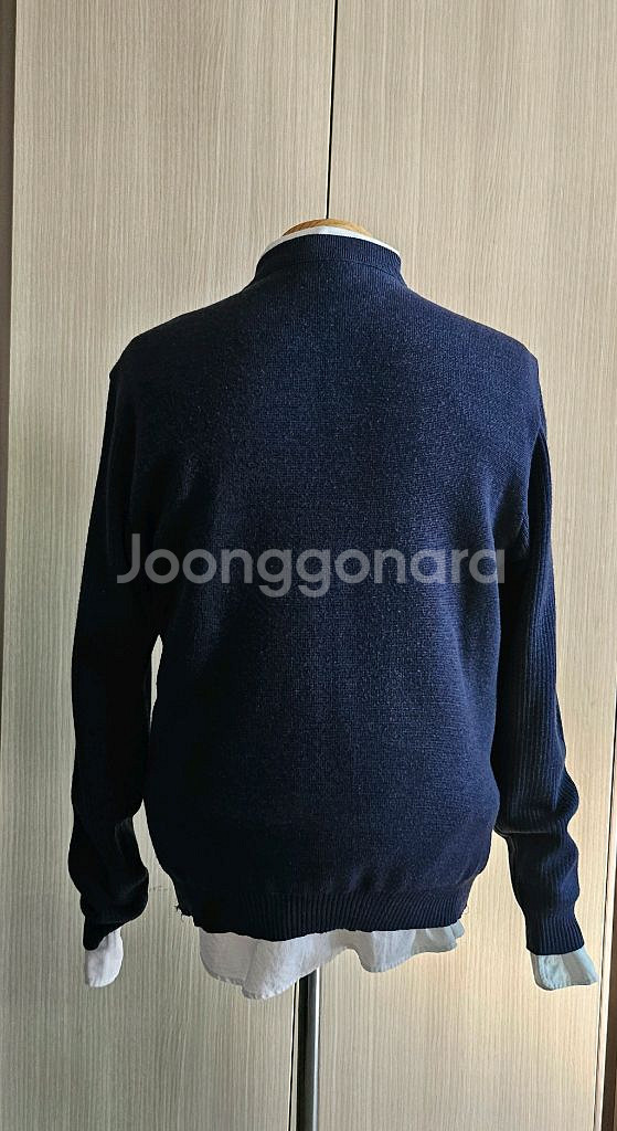(남주혁 착용 새상품) 솔리드옴므 펠트니트 네이비 90--7