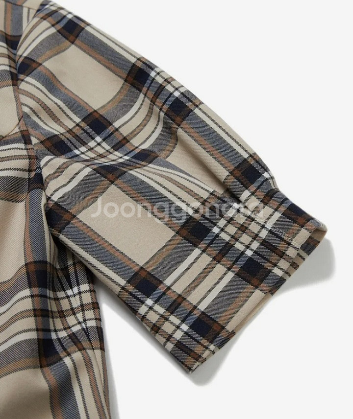 제로플래닛 체크 미니원피스66--2