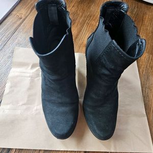 TODS 정품 스웨이드부츠