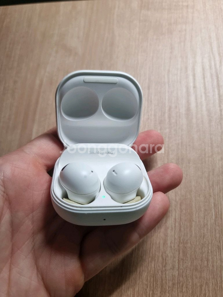 갤럭시 버즈 2 프로 화이트 풀구성품--3