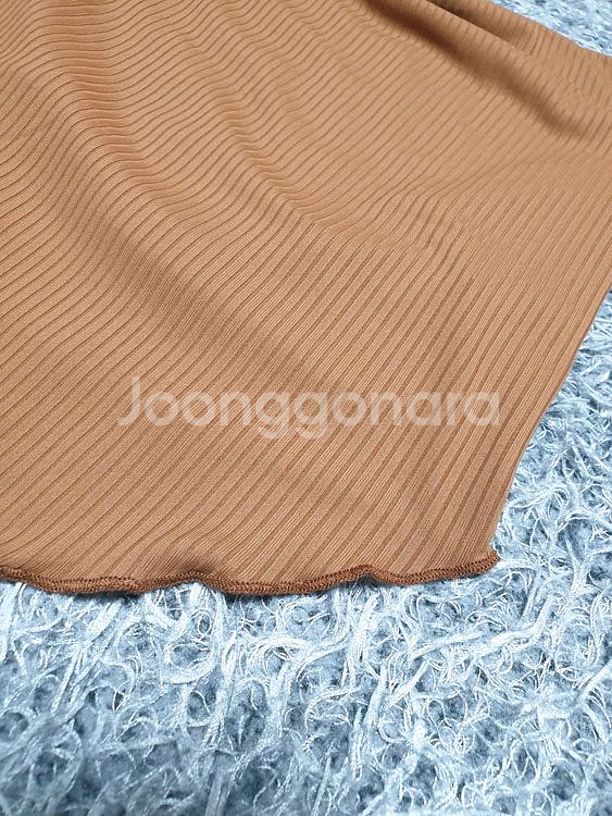 할) 트라이앵글 홀터넥 나시 XS (착샷O)--4