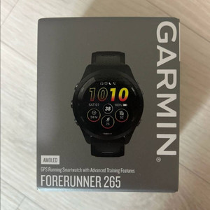 가민 포러너 265 미개봉 블랙