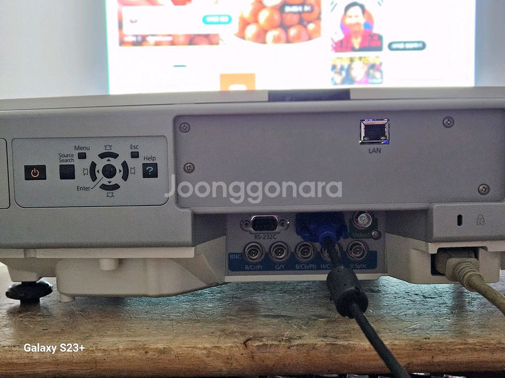 5200안시고광량 앱손 EB-G5800중고 빔프로젝터--3