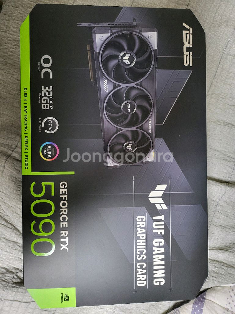 Asus tuf OC rtx5090 터프 미개봉 팝니다--1