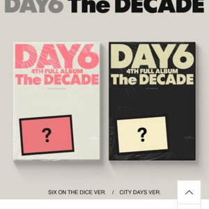 데이식스 The decade 개봉분 멤버 풀셋 판매