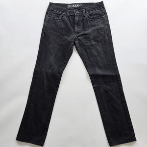 게스 청바지 흑청 데님 사이즈32 R2000