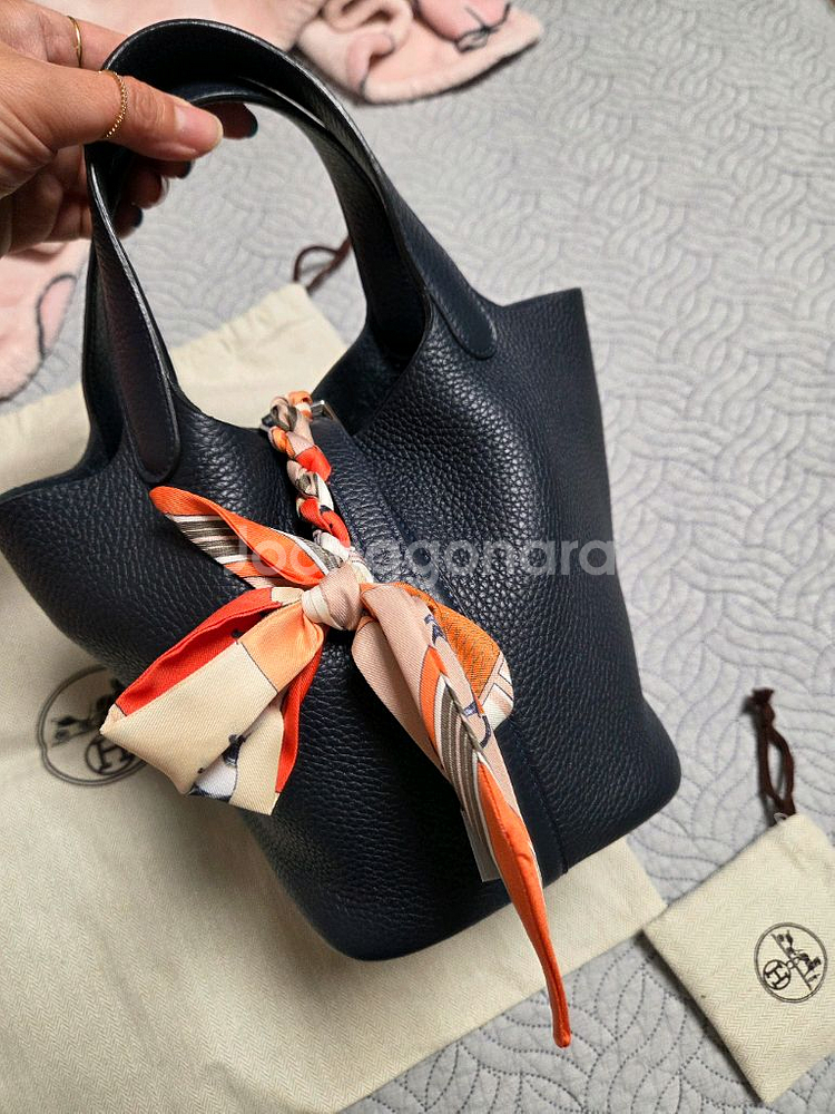 에르메스 피코탄 거의새것(블루드프루쎄 은장)--0