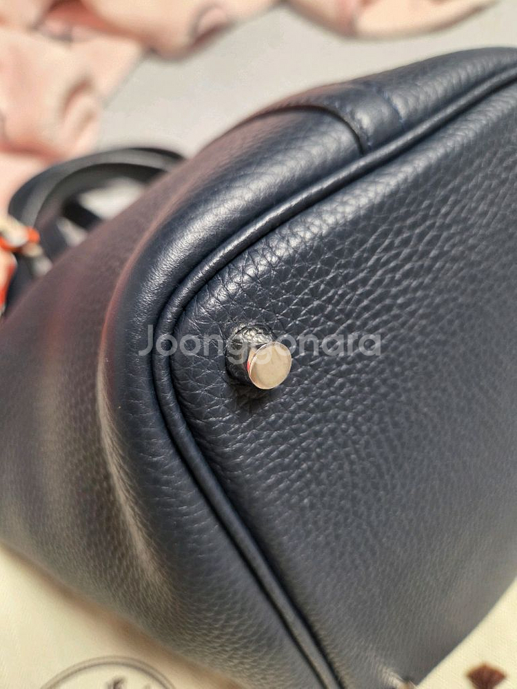 에르메스 피코탄 거의새것(블루드프루쎄 은장)--4