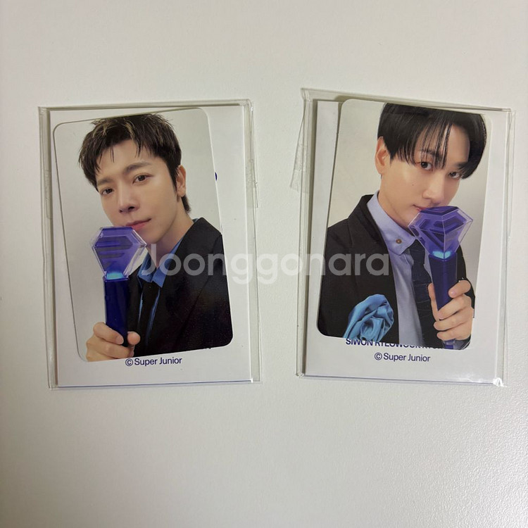 슈퍼주니어 슈퍼쇼10 랜덤 트레이드카드 양도합니다--0