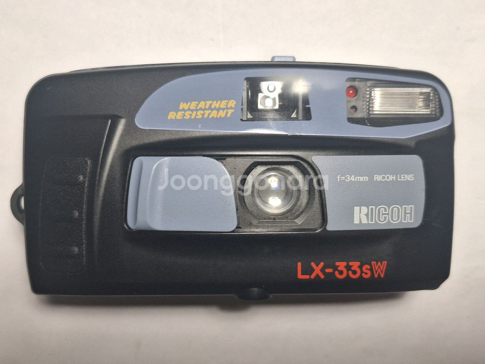 고장/Ricoh LX-55sW Date 방수 필름카메라--0