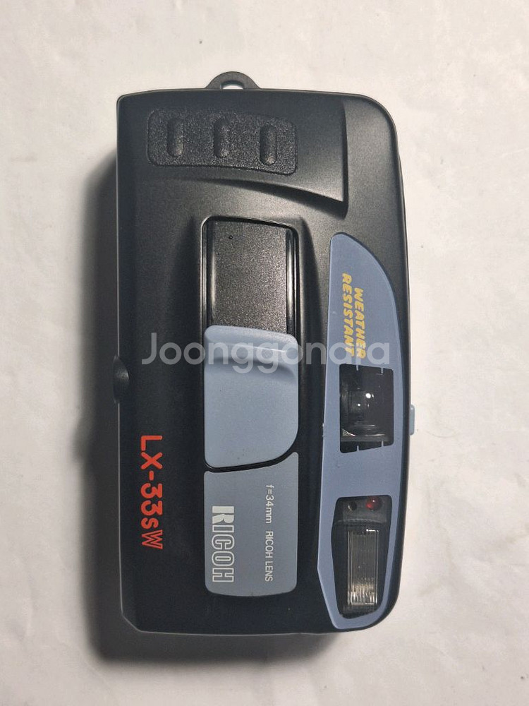 고장/Ricoh LX-55sW Date 방수 필름카메라--1