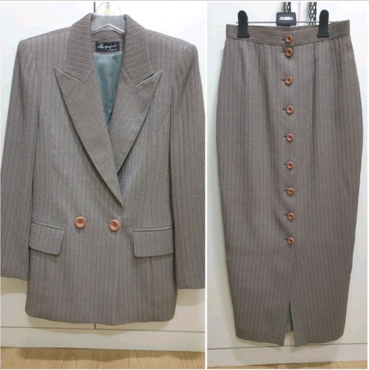 디자이너김영세에쿠스 자켓치마세트55반~66사이즈-가격다 이미지