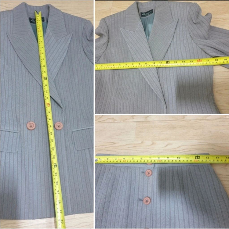 디자이너김영세에쿠스 자켓치마세트55반~66사이즈-가격다 이미지