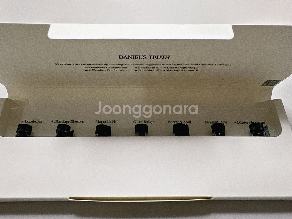 다니엘트루스 오일퍼퓸 7종 디스커버리 세트--2