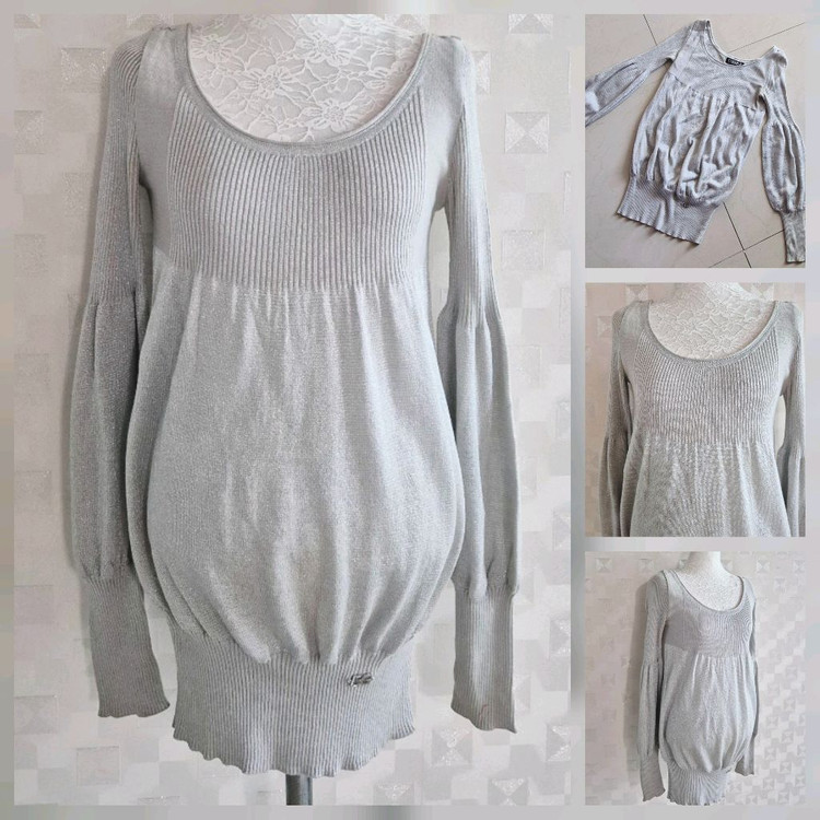 에고이스트/메탈함유 롱니트/55--2