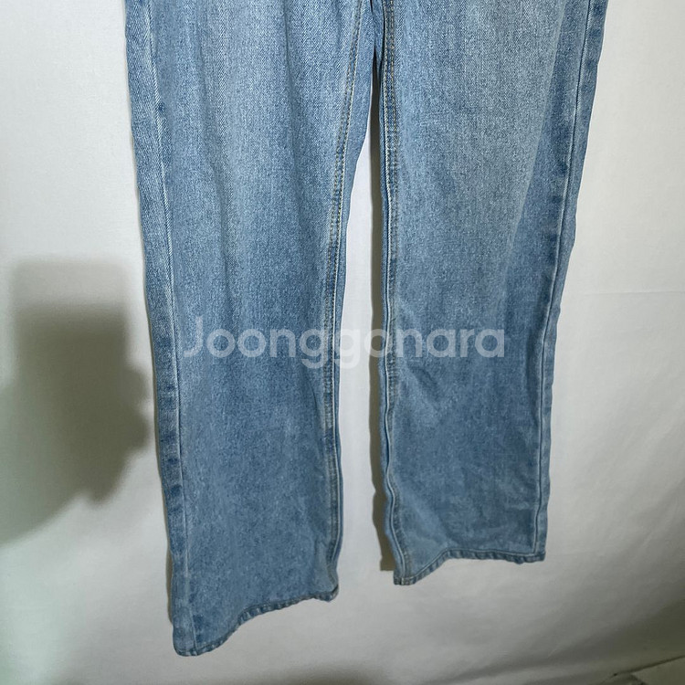 M)토피 연청 청바지 데님--2