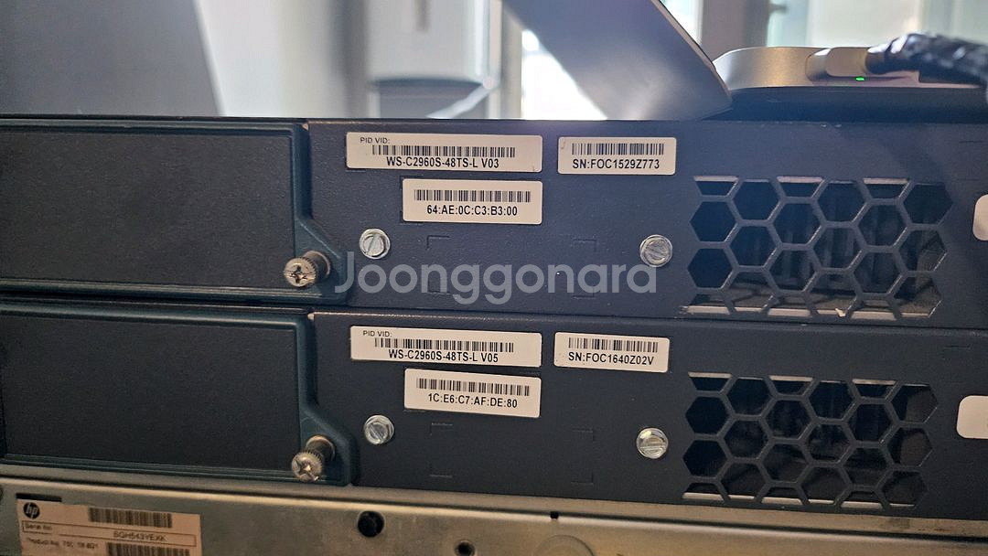 Cisco C2960S-48TS-L Switch--2