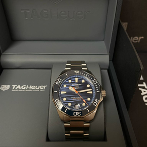 태그호이어 신형 아쿠아레이서 300 청판 42mm
