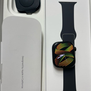 애플워치10셀룰러 42mm 제트블랙 SSS급