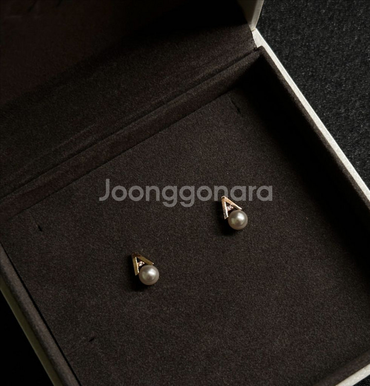 아가타 14k 진주 귀걸이 (택포)--0