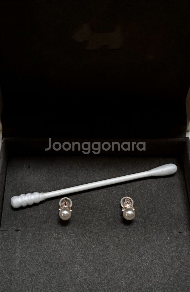 아가타 14k 진주 귀걸이 (택포)--3