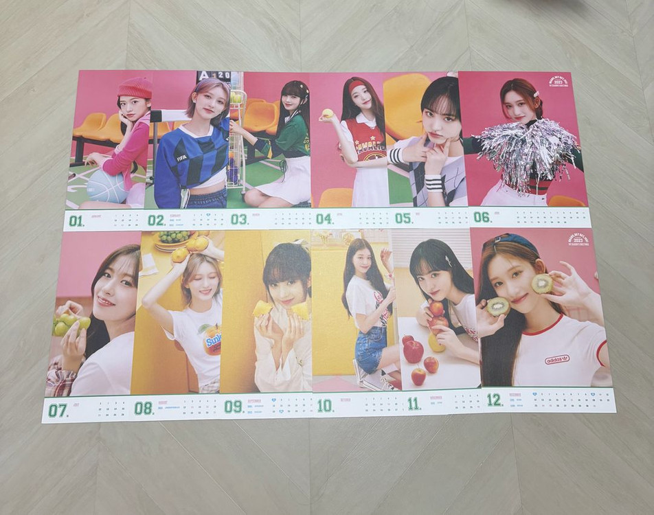 IVE 아이브 2023 시즌 그리팅 이미지