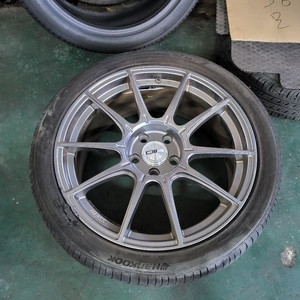 ssr 19인치 휠 타이어 3짝 + 파손 휠 1