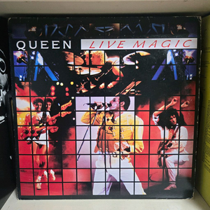퀸의 Live Magic LP 음반 민트급