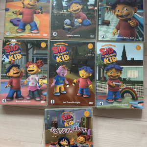 유아 영어 DVD+오디오CD 모음 7개 풀세트